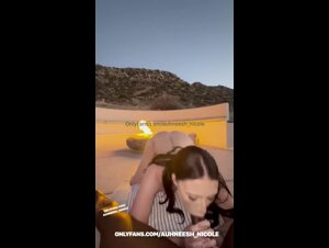 Auhneesh Nicole With Baddies Gallery Outdoor Scene – Leaked Video Clip