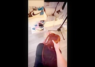 Katiana Kay Shoe Store Fantasy Real Amateur Action